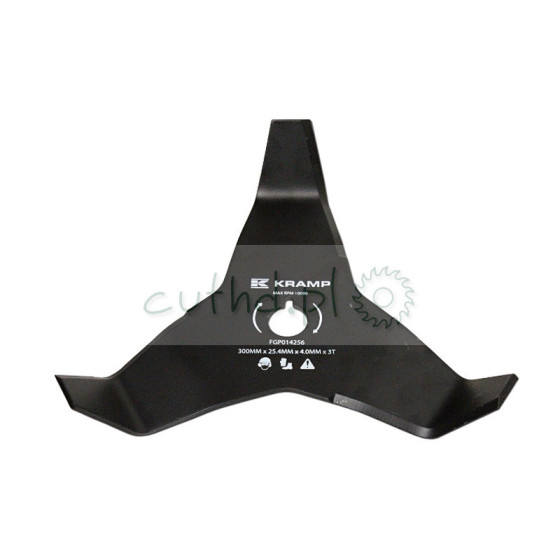 Tarcza tnąca mulczująca trójząb 300mm 25,4 gr. 4mm