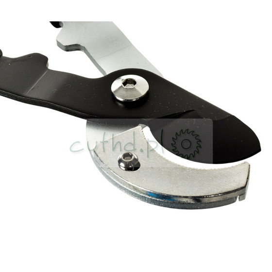 Sekator kowadełkowy dwuręczny  Granit Black Edition 660mm
