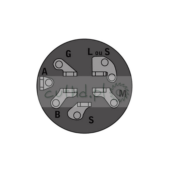 Stacyjka 12V 6 PIN do kosiarek MTD Husqvarna 44812900 539101770