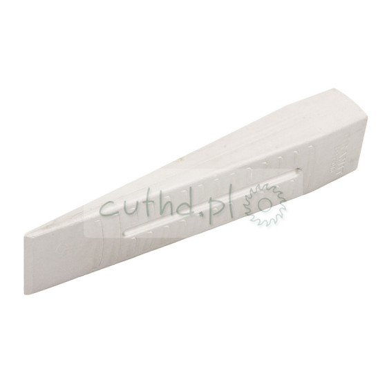 Aluminiowy klin do ścinki drzew 1000g 280x60x40mm Granit Black Edition
